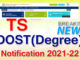 TS Dost(Degree) Notification