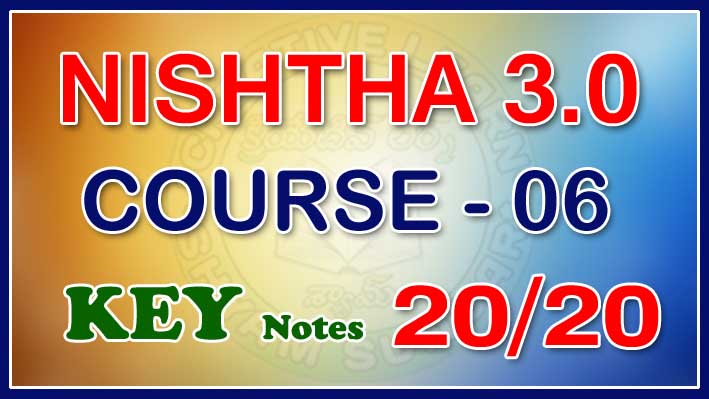 NISHTHA 3.0 COURSE - 06