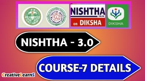 NISHTHA-3.0 COURSE-07 DETAILS