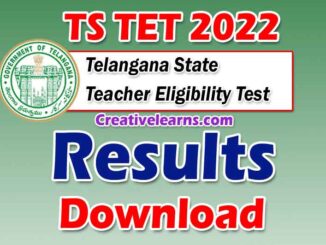 TS TET 2022 Results