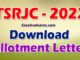 TSRJC-2022 RESULT