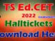 DOWNLOAD TS EDCET - 2022 HALLTICKET