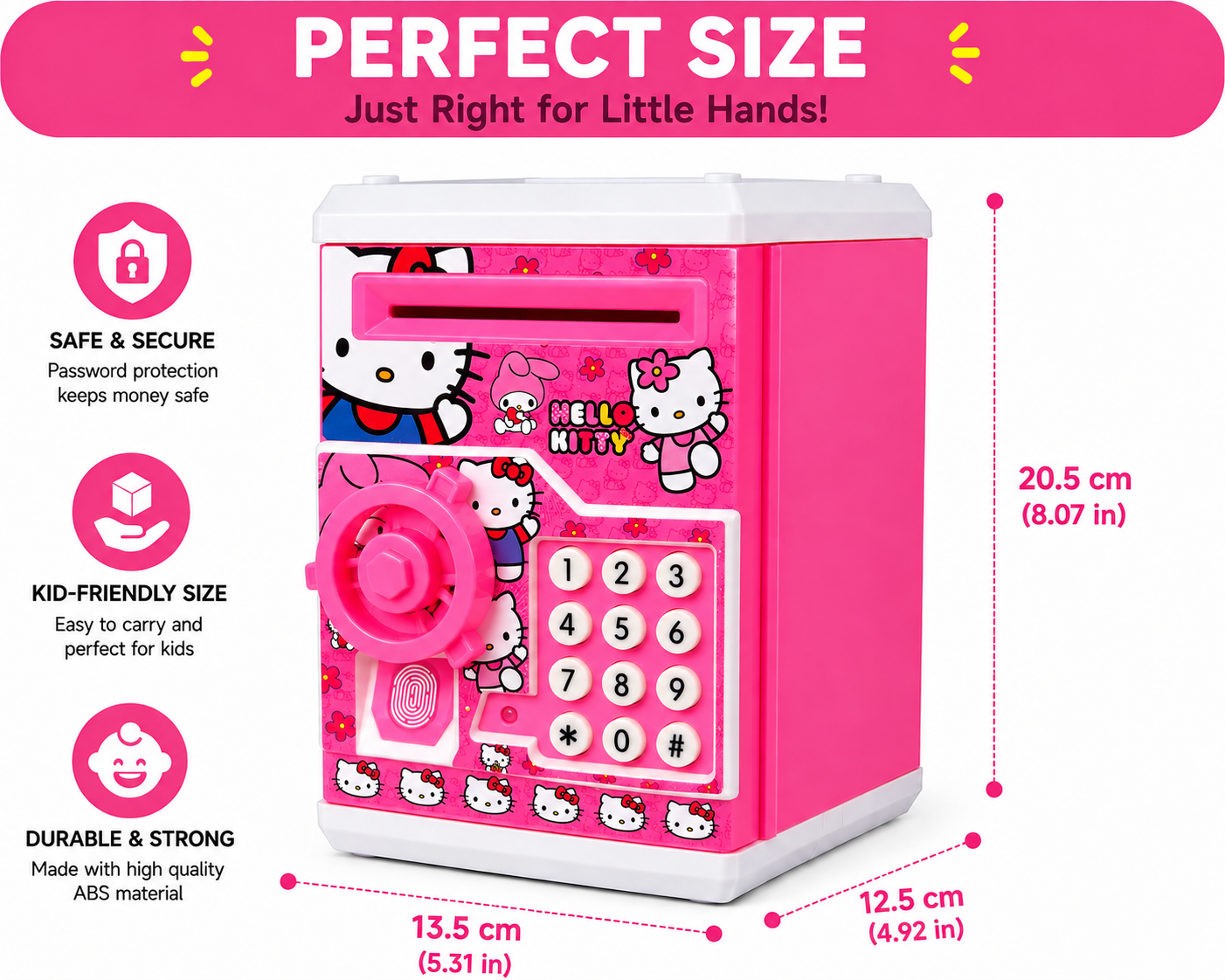 my first atm bank – password protected piggy bank for kids my first atm bank – password protected piggy bank for kids