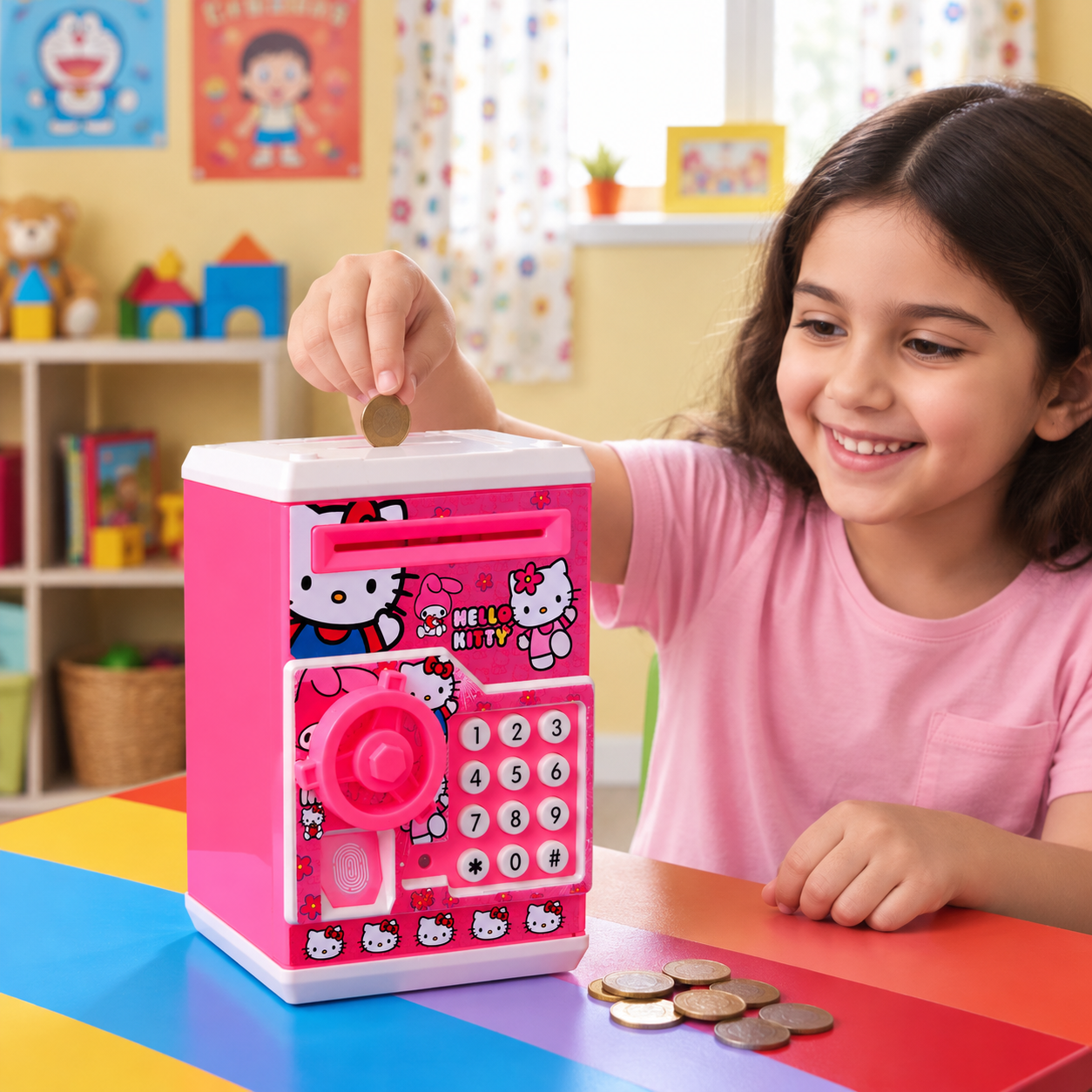 my first atm bank – password protected piggy bank for kids my first atm bank – password protected piggy bank for kids